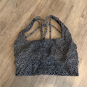 BuffBunny Collection Bossy Print Revolution Sports Bra • Size Medium
